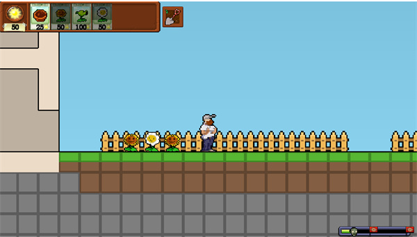 橫版像素植物大戰(zhàn)僵尸 v1.5.0 PC版 4