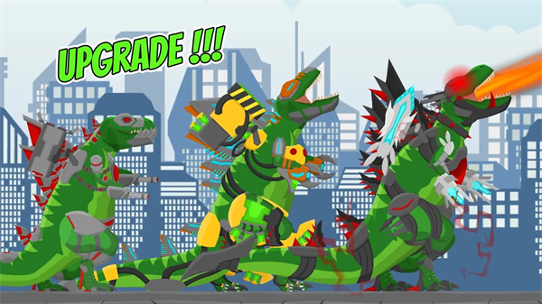 機(jī)甲恐龍城市狂暴 v1.4 安卓版 1