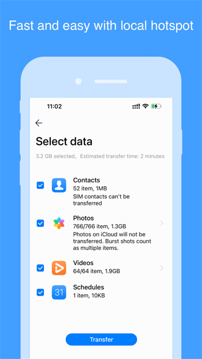 華為手機(jī)克隆軟件蘋果版 v13.0.0.340 官方iphone版 2