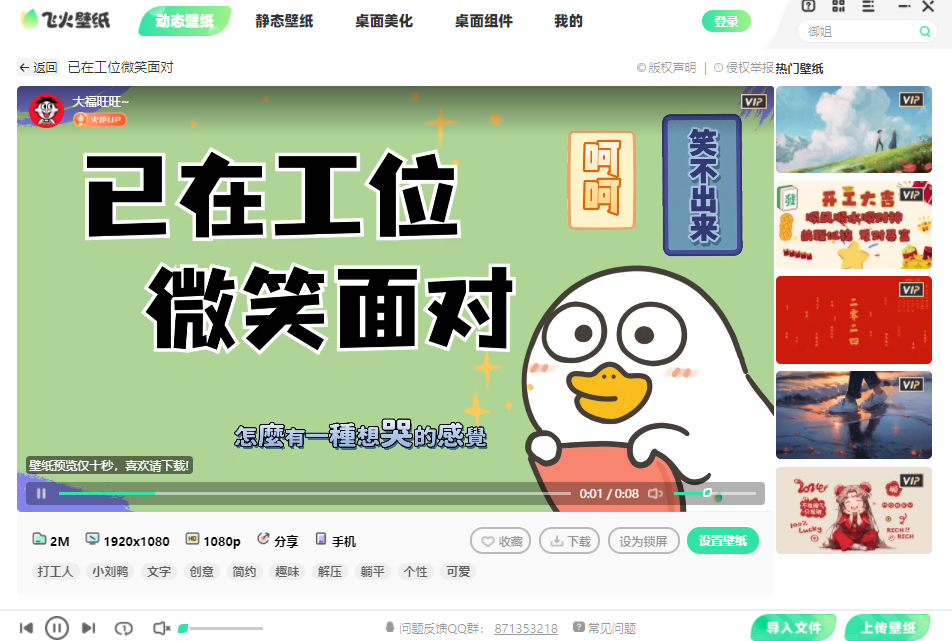 飛火動(dòng)態(tài)壁紙軟件 v2.4.1.0 官方最新版 2