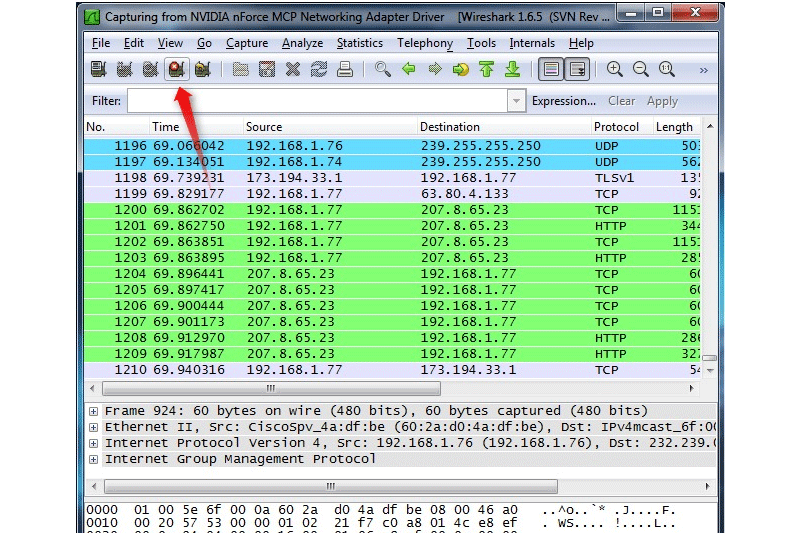 網(wǎng)絡(luò)抓包工具wireshark v4.2.5 官方最新版 4