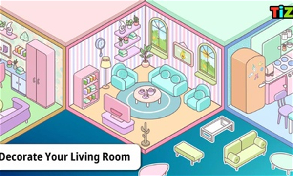 蒂奇鎮(zhèn)娃娃屋裝飾 v1.1.0 手機(jī)版 0