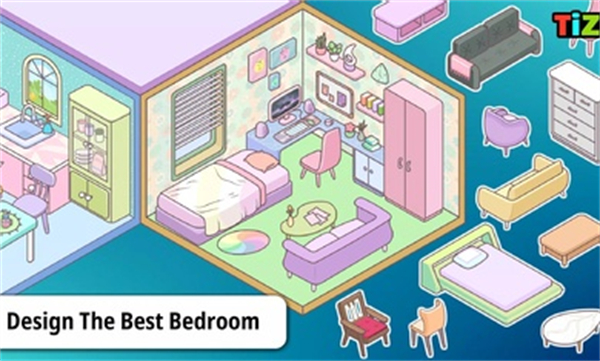 蒂奇鎮(zhèn)娃娃屋裝飾 v1.1.0 手機(jī)版 2