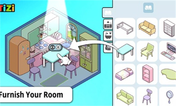 蒂奇鎮(zhèn)娃娃屋裝飾 v1.1.0 手機(jī)版 3