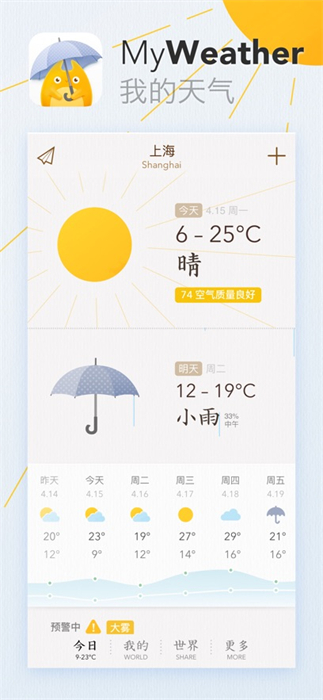 我的天氣iphone v3.4 ios版 4