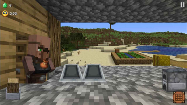 村莊鐵匠鋪傳奇(沙威瑪傳奇)我的世界 v1.0.0 安卓版 0