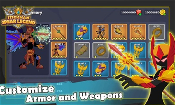 火柴人長矛傳奇 v1.24 最新版 2