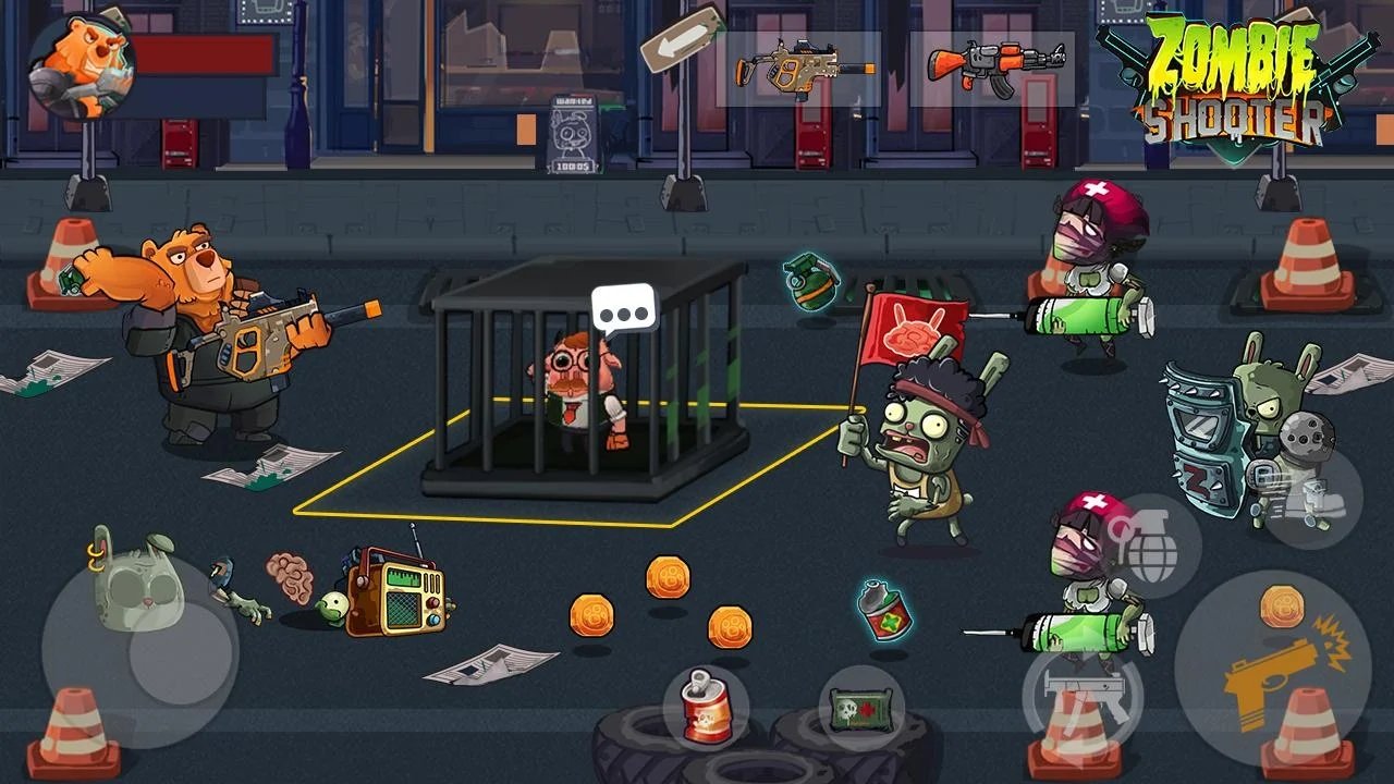 熊枪手僵尸射手 v2.2 安卓版2