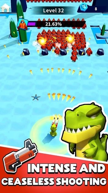 恐龍沖刺群射 v1.101 安卓版 2