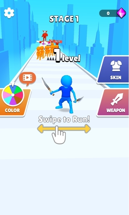 单击运行水平 v1.0 安卓版0