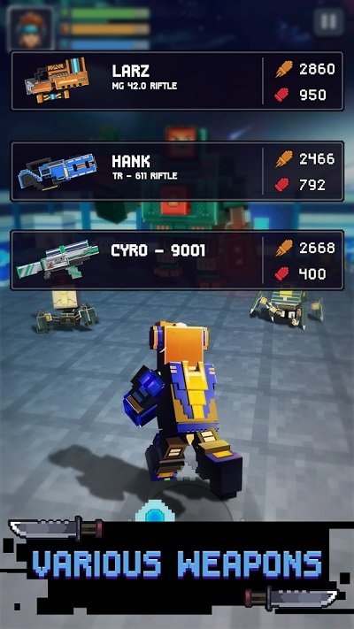 工艺像素猎人僵尸崛起 v0.0.6 安卓版0