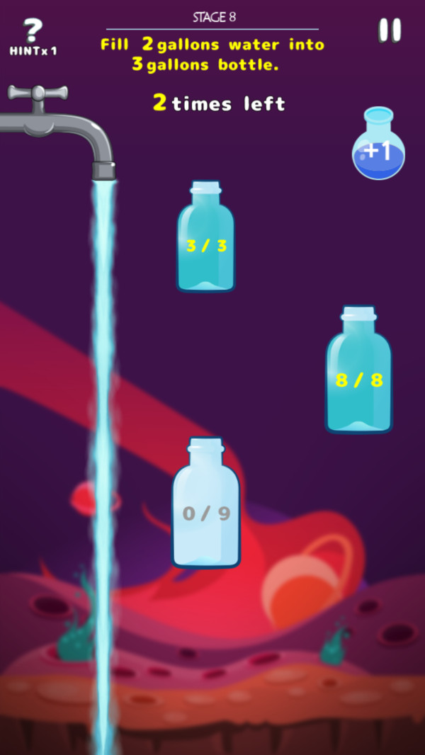 水容量脑谜 v1.17 安卓版2