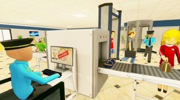 火柴人機(jī)場(chǎng)安檢 v1.0.0 安卓版 2