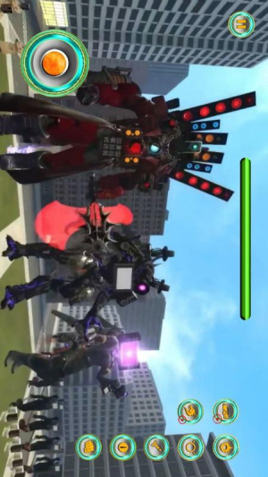 泰坦时钟人大战音响人 v1.0 安卓版2