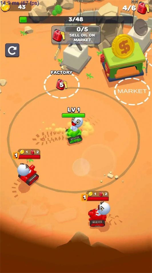 領(lǐng)土坦克突襲 v1.2.0 安卓版 2