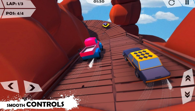 迷你賽車(chē)燃燒之輪 v1.7 安卓版 1