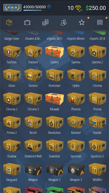 CSGO開箱模擬器2手機(jī)版 v11.7 安卓版 2