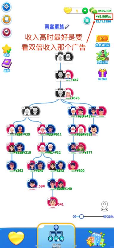 快樂方塊屋紙牌人生模擬器 v1.2 安卓版 2