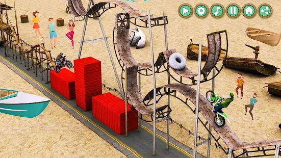 摩托特技演員3d v1.0 安卓版 2