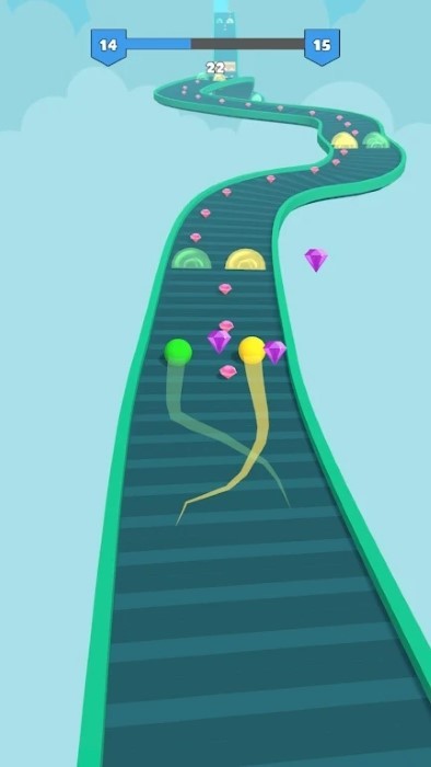 雙球扭轉(zhuǎn)跑酷 v0.1 安卓版 1