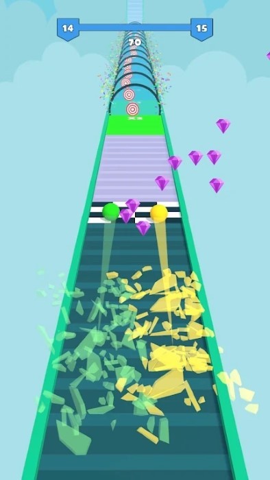 雙球扭轉(zhuǎn)跑酷 v0.1 安卓版 2