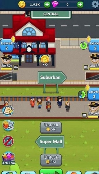 放置列車最新版 v0.214 安卓版 0