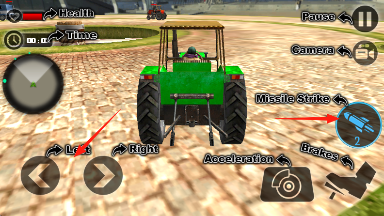 拖拉機(jī)粉碎大戰(zhàn) v1.1 安卓版 1