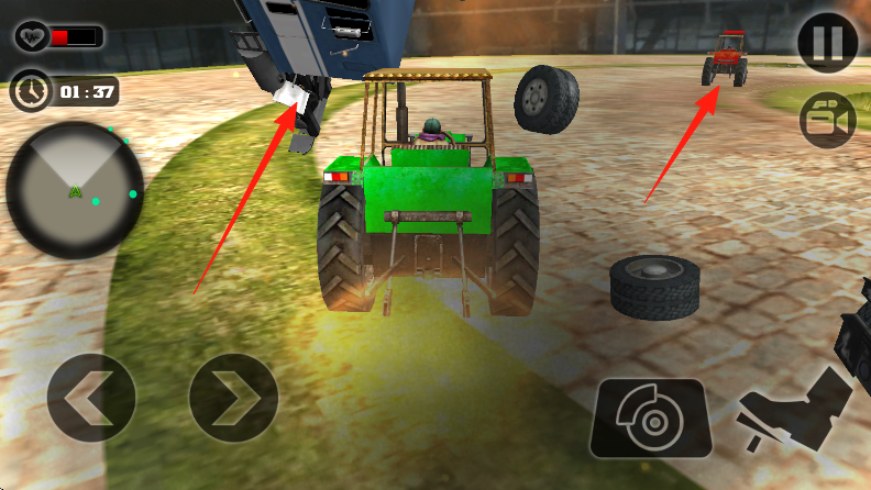 拖拉機(jī)粉碎大戰(zhàn) v1.1 安卓版 2