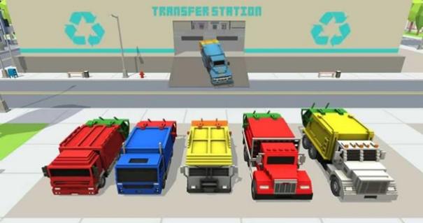 像素城市垃圾車模擬 v1.2 安卓版 2