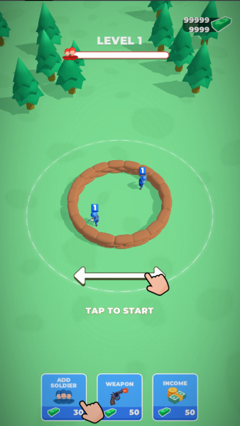 空閑射擊軍隊最新版 v1.0 安卓版 1