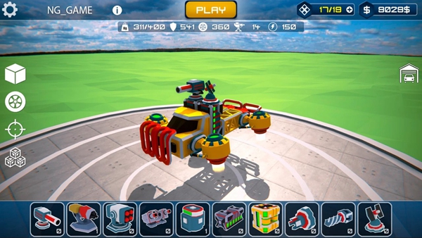 方塊技術汽車沙盒模擬器 v1.81 安卓版 0