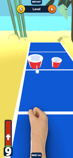 乒乓球彈入水杯 v0.2 安卓版 2