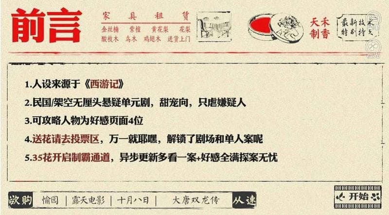 西游神探記橙光 v1.0 安卓版 1