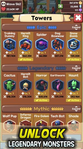 空閑怪物進(jìn)化 v40 手機(jī)版 0