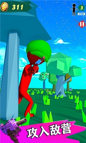 火柴人水槍英雄 v1.1 安卓版 2