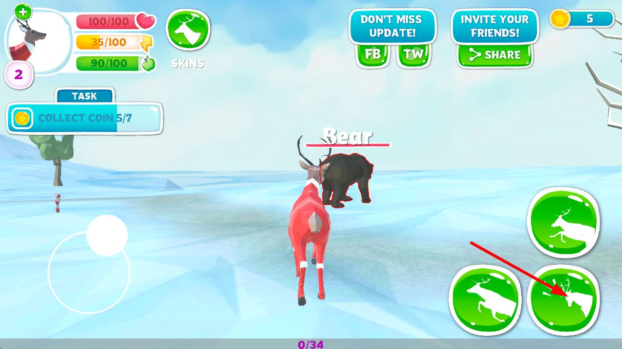 沙雕鹿模拟器2 v1.1 安卓版1