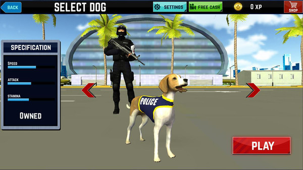 真實(shí)警司警犬追兇模擬器 v1.0 安卓版 0