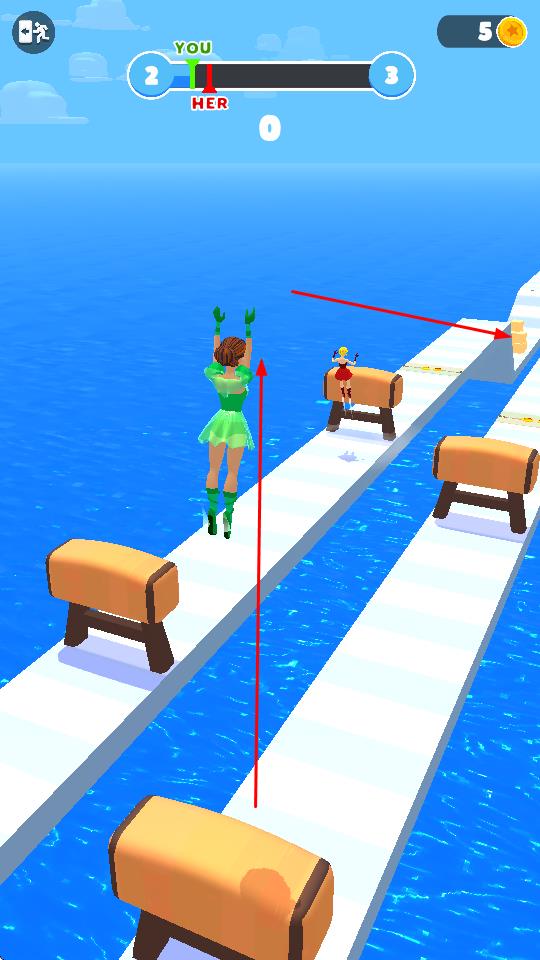 體操比賽3D v1.0 安卓版 0