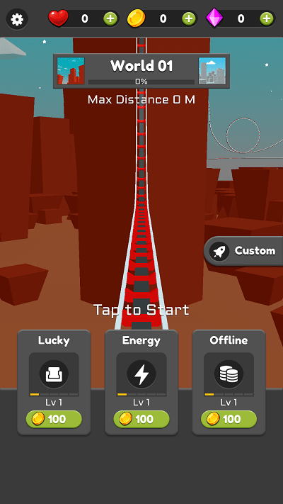 狂暴過山車 v0.0.1 安卓版 1