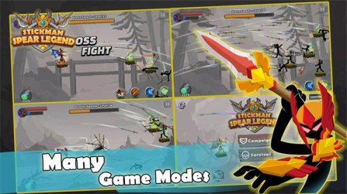 火柴人長矛傳奇最新版 v1.02 安卓版 2