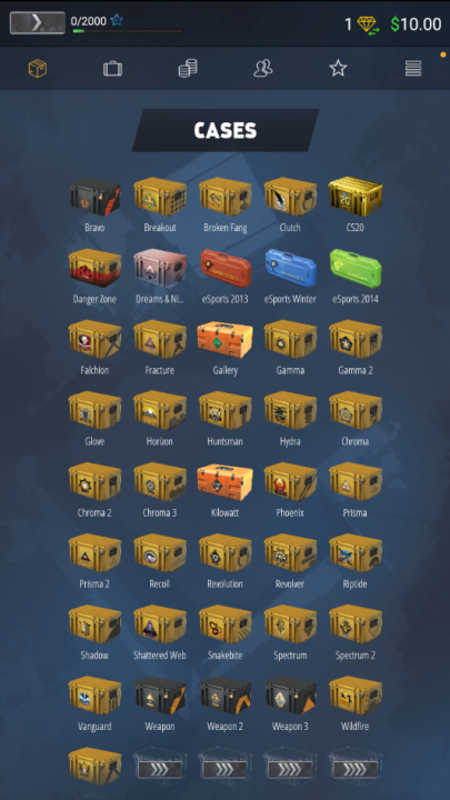 csgo開(kāi)箱模擬器II v11.5 安卓版 0