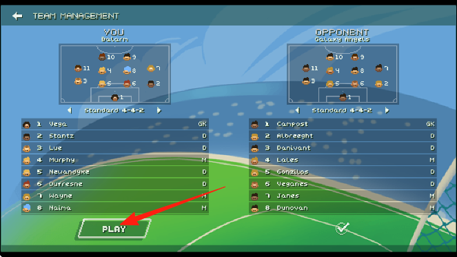 超级街机足球 v1.08 安卓版1