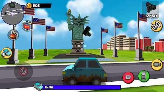 塊狀孤膽車(chē)神 v1.0.2 安卓版 2