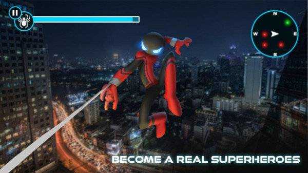 火柴人繩索紅蜘蛛俠 v1.0 安卓版 2
