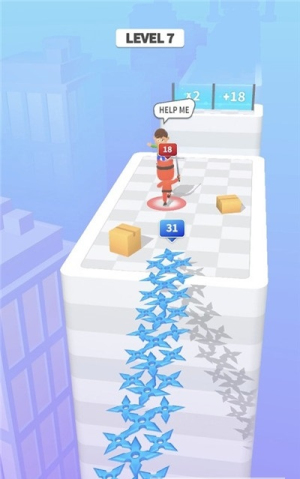 倍增飛鏢救人手機(jī)版 v1.0 安卓版 0