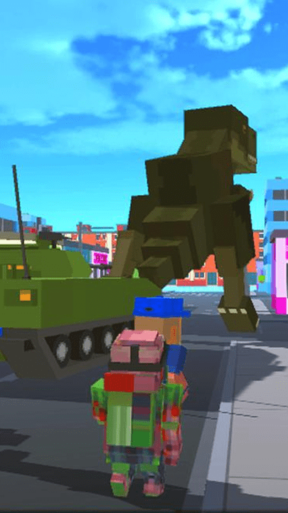 像素恐龍城市破壞 v1.16 漢化版 2