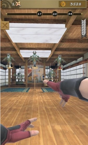 忍者術(shù)飛鏢射擊 v1.9 安卓版 2