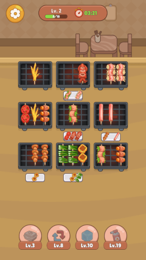 烧烤排序安卓版 v0.0.5 手机版1