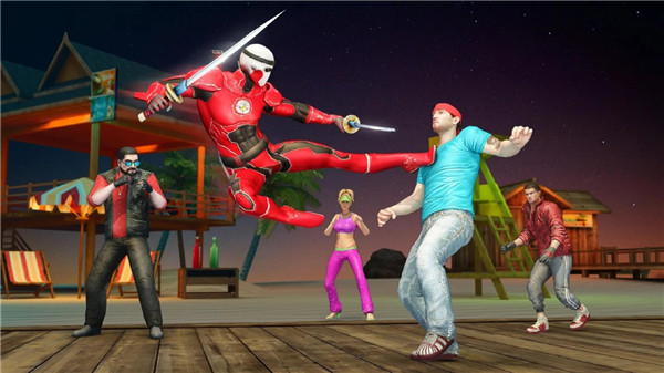 忍者超級(jí)英雄格斗StreetFight v7.4.9 安卓版 0