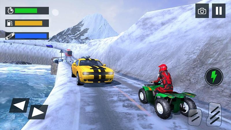 雪地四轮摩托赛车 v1.6 安卓版1